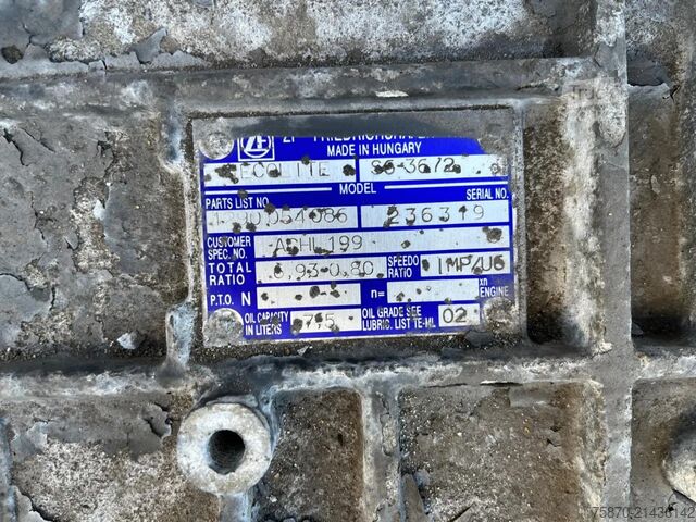 Getriebe DAF versnellingsbak 6S3672 Ecolite 6.93-0.80