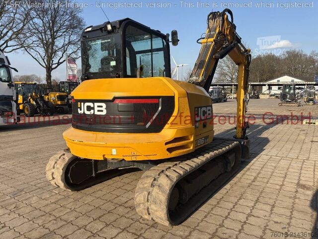 Escavadora Midi JCB 86C-2 TAB BJ 21 1.900h gebraucht Bagger