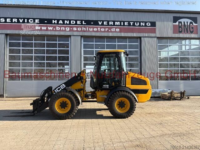 Rakodógép JCB 409 gebraucht 20 km/h Lader Baumaschine