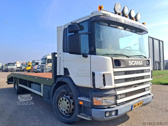 Fourgon porte-voitures Scania 94.220 P94D220 *  Autotransporter * Manual gearbox
