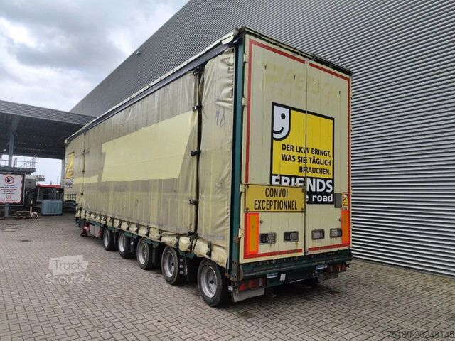Kayar brandalar Meusburger MPG-5 2 Liftachsen 2 Lenkachsen Hydr. Verbreite...