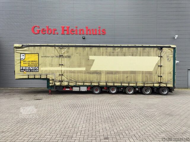 Yarı alçak yükleyici Meusburger MPG-5 2 x Lift Axle 2 x Steering Axle 2 Pieces!