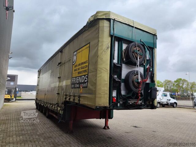 Yarı alçak yükleyici Meusburger MPG-5 2 x Lift Axle 2 x Steering Axle 2 Pieces!