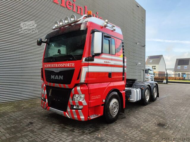 Tung belastning MAN TGX 26.560 6x4 120 Ton!