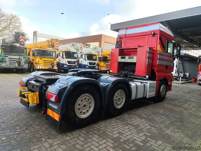 Tung belastning MAN TGX 26.560 6x4 120 Ton!