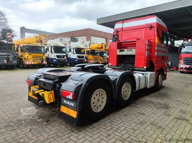 Tung belastning MAN TGX 26.560 6x4 120 Ton!