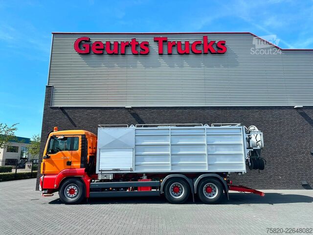 Zuigvoertuig MAN TGS 26.400 6X4 ZUIG/SPOELWAGEN