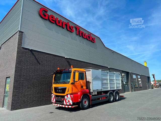Zuigvoertuig MAN TGS 26.400 6X4 ZUIG/SPOELWAGEN