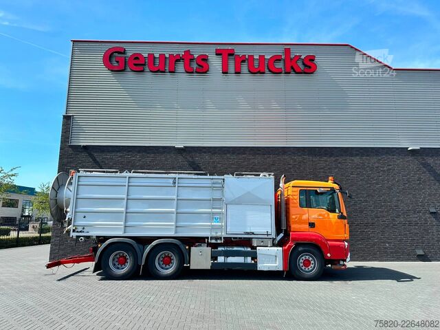 Zuigvoertuig MAN TGS 26.400 6X4 ZUIG/SPOELWAGEN