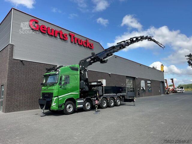 Vrachtwagen met kraan Volvo FH 540 10X4 TREKKER-BAKWAGEN + FASSI F 2150+L 8...