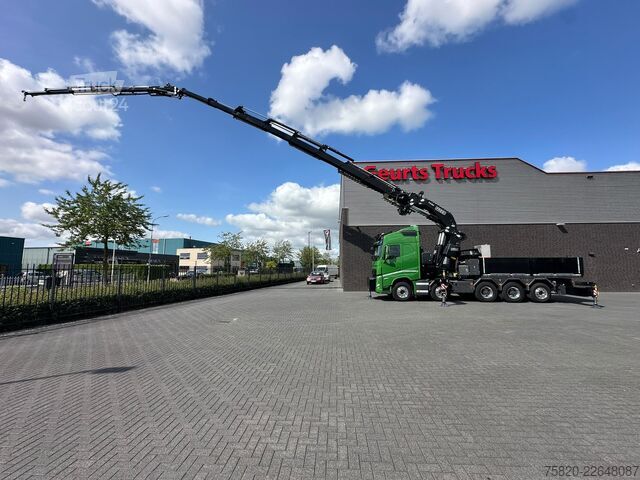 Vrachtwagen met kraan Volvo FH 540 10X4 TREKKER-BAKWAGEN + FASSI F 2150+L 8...