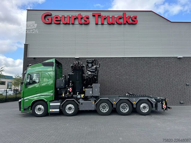 Vrachtwagen met kraan Volvo FH 540 10X4 TREKKER-BAKWAGEN + FASSI F 2150+L 8...
