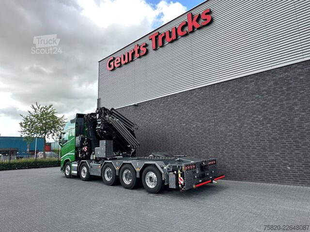 Vrachtwagen met kraan Volvo FH 540 10X4 TREKKER-BAKWAGEN + FASSI F 2150+L 8...