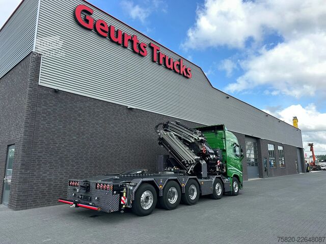 Vrachtwagen met kraan Volvo FH 540 10X4 TREKKER-BAKWAGEN + FASSI F 2150+L 8...