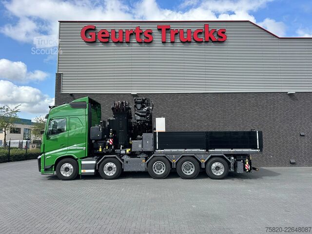 Vrachtwagen met kraan Volvo FH 540 10X4 TREKKER-BAKWAGEN + FASSI F 2150+L 8...