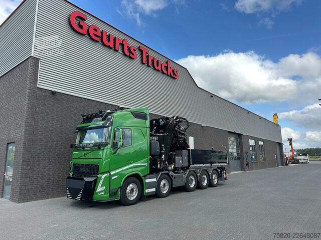 Vrachtwagen met kraan Volvo FH 540 10X4 TREKKER-BAKWAGEN + FASSI F 2150+L 8...