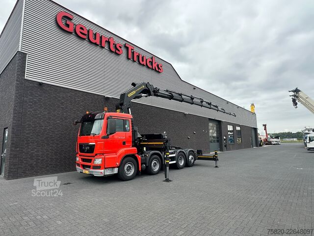 Vrachtwagen met kraan MAN TGS 35.480 8X2 TREKKER + PALFINGER PK 92002-H K...