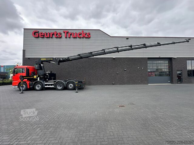 Vrachtwagen met kraan MAN TGS 35.480 8X2 TREKKER + PALFINGER PK 92002-H K...