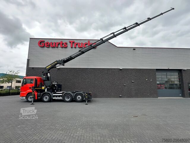 Vrachtwagen met kraan MAN TGS 35.480 8X2 TREKKER + PALFINGER PK 92002-H K...