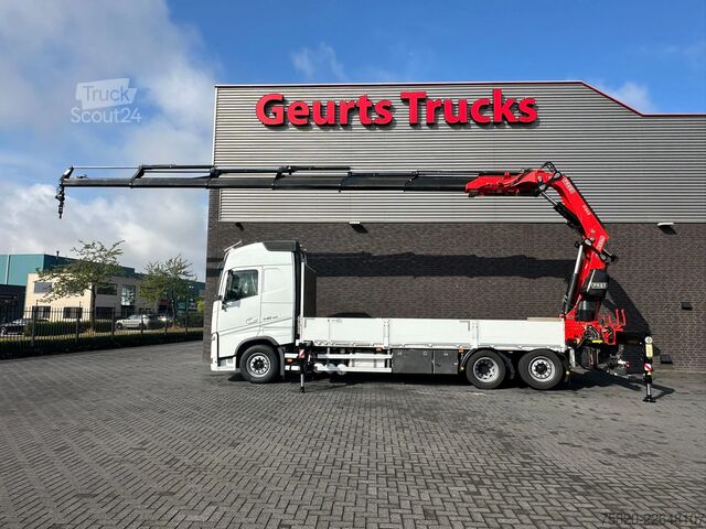 Vrachtwagen met kraan Volvo FH 540 6X2 BAKWAGEN  + FASSI 545 RA.2.26 KRAAN/...