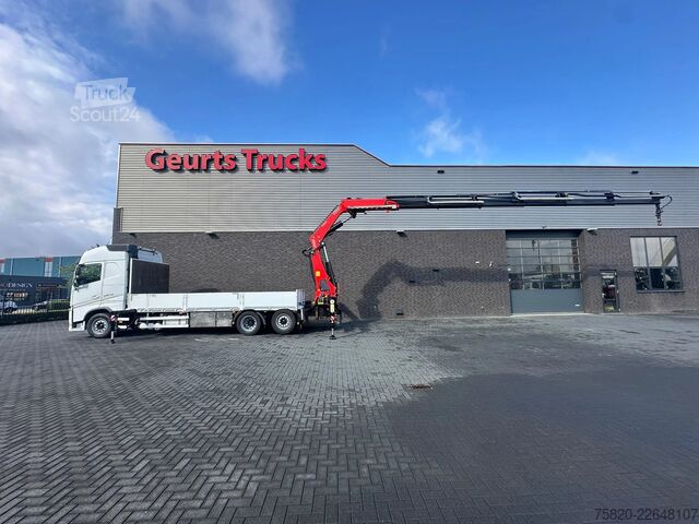 Vrachtwagen met kraan Volvo FH 540 6X2 BAKWAGEN  + FASSI 545 RA.2.26 KRAAN/...