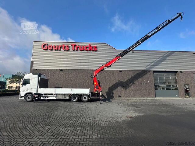 Vrachtwagen met kraan Volvo FH 540 6X2 BAKWAGEN  + FASSI 545 RA.2.26 KRAAN/...