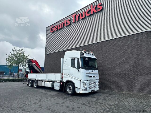 Vrachtwagen met kraan Volvo FH 540 6X2 BAKWAGEN  + FASSI 545 RA.2.26 KRAAN/...