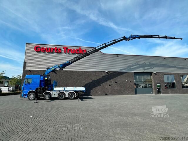 Vrachtwagen met kraan DAF XF 480 8X4 TREKKER-BAKWAGEN COMBI + PALFINGER P...