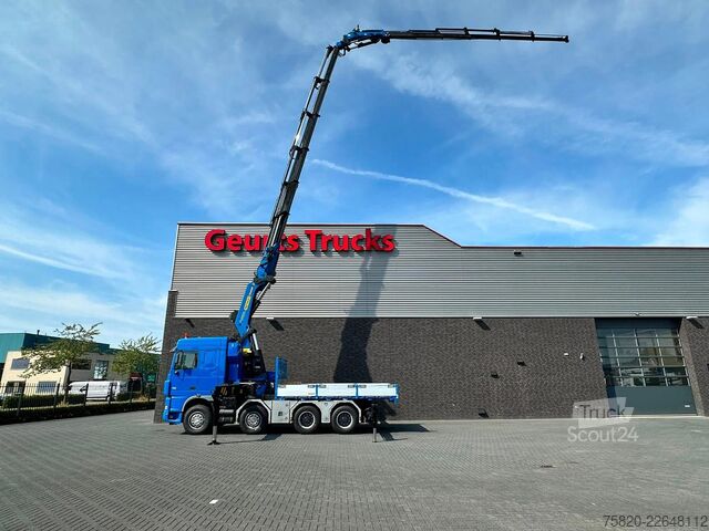 Vrachtwagen met kraan DAF XF 480 8X4 TREKKER-BAKWAGEN COMBI + PALFINGER P...