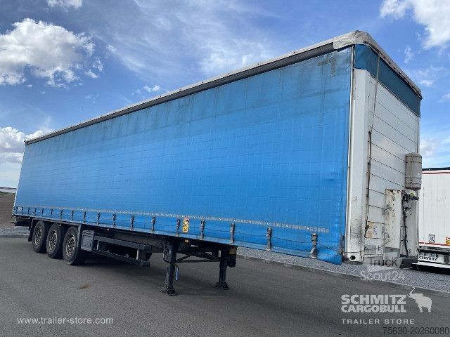 Auflieger mit Pritsche & Plane Schmitz Cargobull Semitrailer Curtainsider Standard
