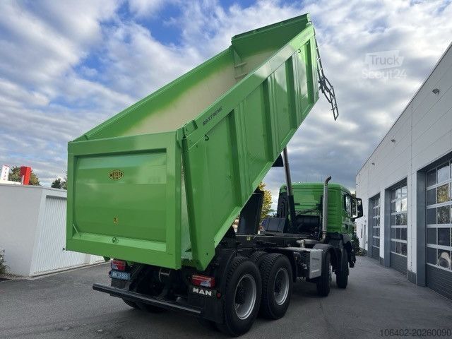 Tipper truck MAN 44.480 8x4 BB for Export outside EC
