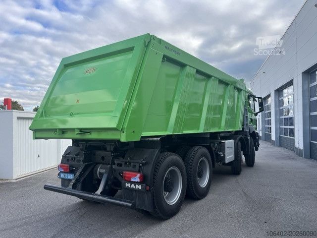 Tipper truck MAN 44.480 8x4 BB for Export outside EC