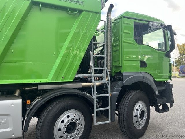 Tipper truck MAN 44.480 8x4 BB for Export outside EC