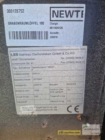 Kettenbagger LSB Stahlbau GRABENRÄUMLÖFFEL 1000 MM 70 L