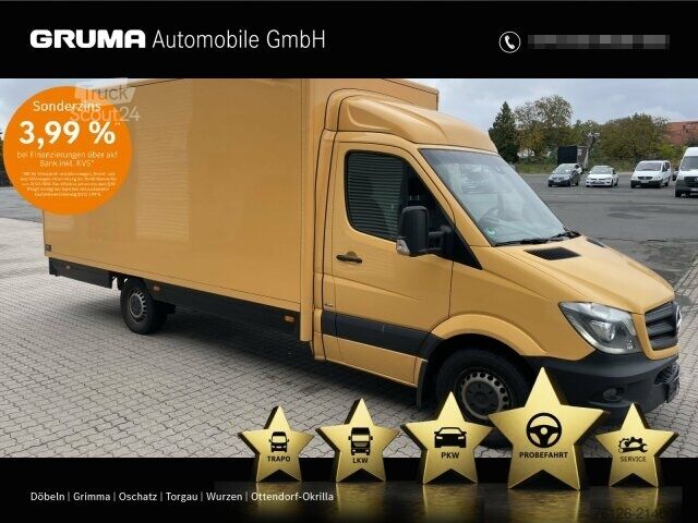 Dubă cu caroserie tip cutie Mercedes-Benz Sprinter 316 CDI NAVI+TÜV 01/2028+KEIN POST/DHL