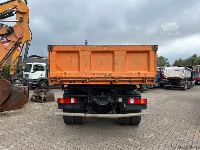 Camión volquete trilateral MERCEDES-BENZ 1850 V8 Actros 3Skipper + Bordmatik ALLRAD