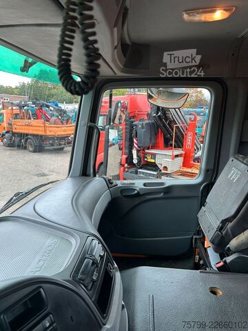 Camión volquete trilateral MERCEDES-BENZ 1850 V8 Actros 3Skipper + Bordmatik ALLRAD