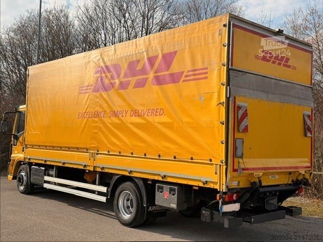 Camion plateau avec bâche IVECO Eurocargo 140-250, Plane/Spiegel, LBW, AHK,KLIMA