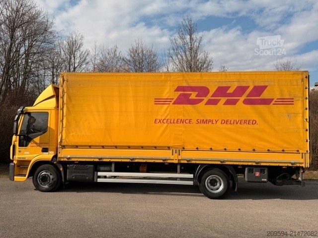 Camion plateau avec bâche IVECO Eurocargo 140-250, Plane/Spiegel, LBW, AHK,KLIMA