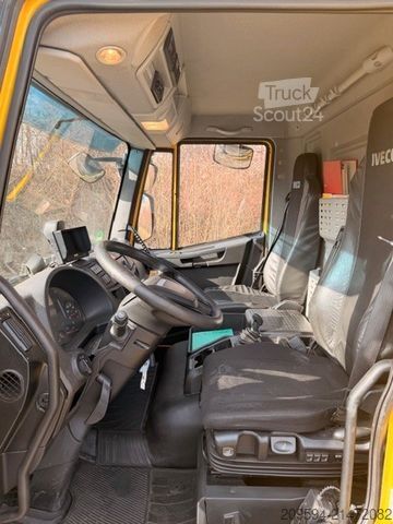 Camion plateau avec bâche IVECO Eurocargo 140-250, Plane/Spiegel, LBW, AHK,KLIMA