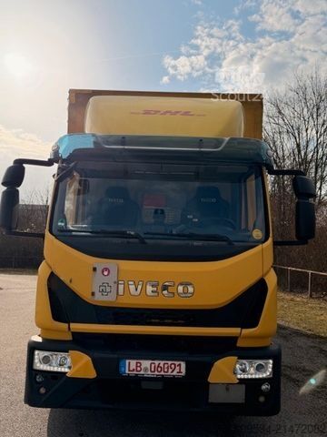Camion plateau avec bâche IVECO Eurocargo 140-250, Plane/Spiegel, LBW, AHK,KLIMA