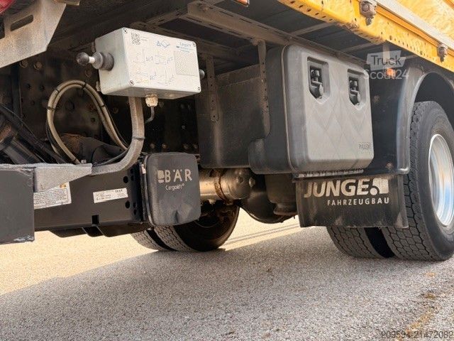 Camion plateau avec bâche IVECO Eurocargo 140-250, Plane/Spiegel, LBW, AHK,KLIMA