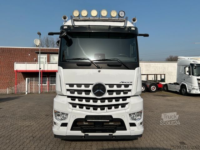 Kamyon üzerine monteli vinç MERCEDES-BENZ 3253 Arocs mit HMF 3220 Kran und JOAB Abroller