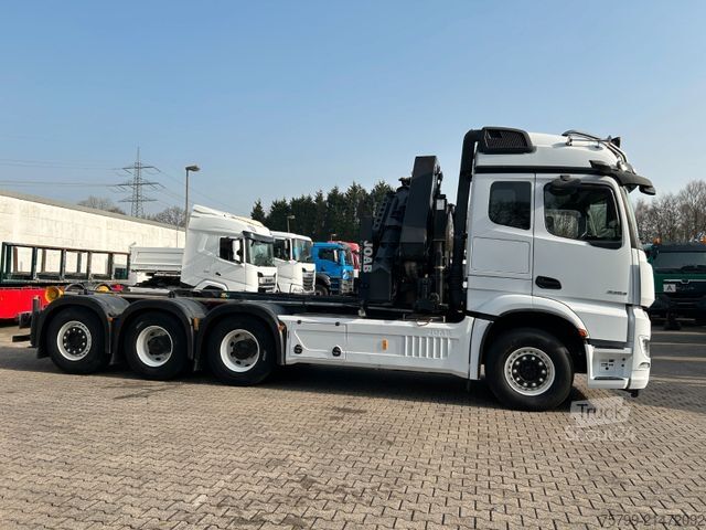 Kamyon üzerine monteli vinç MERCEDES-BENZ 3253 Arocs mit HMF 3220 Kran und JOAB Abroller
