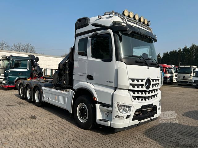 Kamyon üzerine monteli vinç MERCEDES-BENZ 3253 Arocs mit HMF 3220 Kran und JOAB Abroller