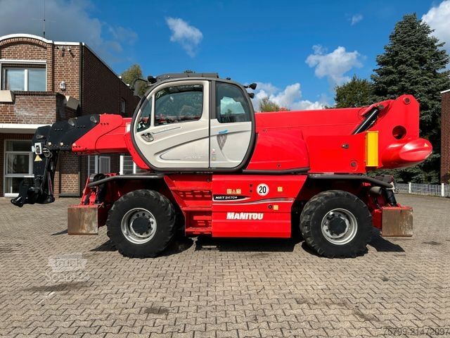 Chariot télescopique MANITOU Manitou MRT 2470 plus Privilege