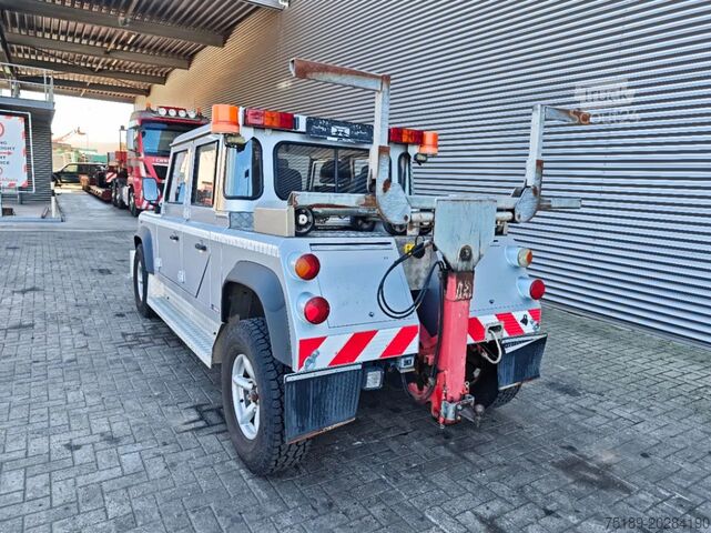 Veículo de recuperação Land Rover Defender 4x4 Hartmann Towfox 188/09 New Engine ...