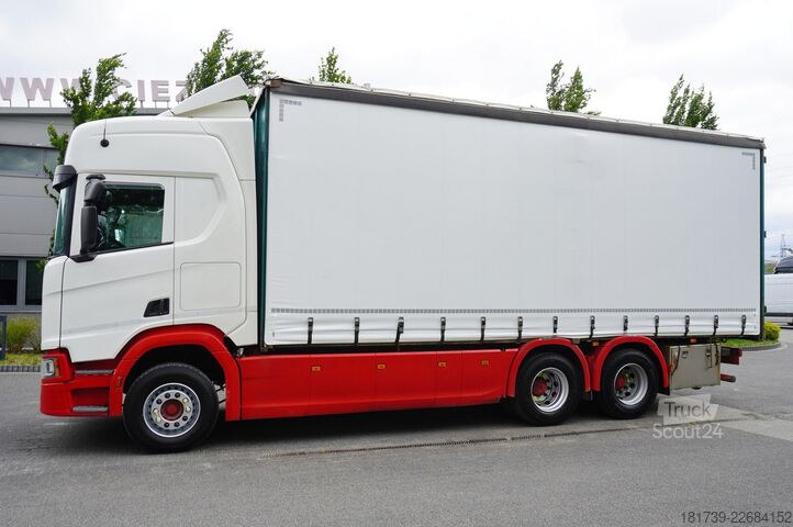 Ponjava SCANIA R540 6x2 / Curtainsider 19 EPAL/ cap 16t