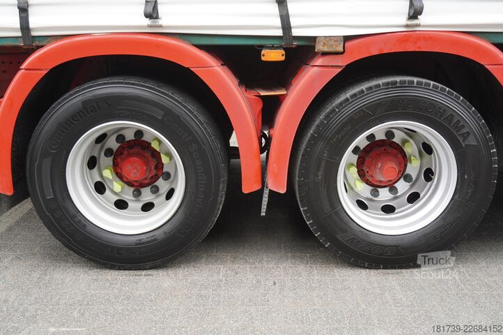 Ponjava SCANIA R540 6x2 / Curtainsider 19 EPAL/ cap 16t