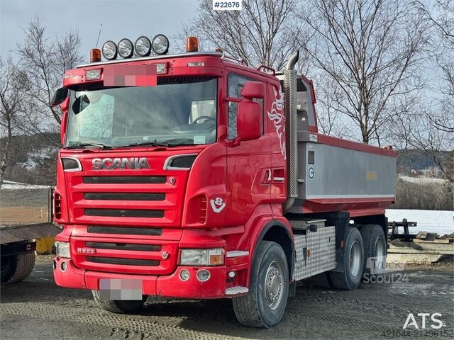 Savivartis Scania R500 6x4 Tipper Truck – 273,000 km